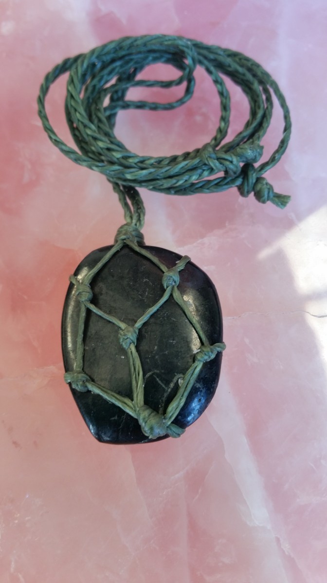 Shungite pendant
