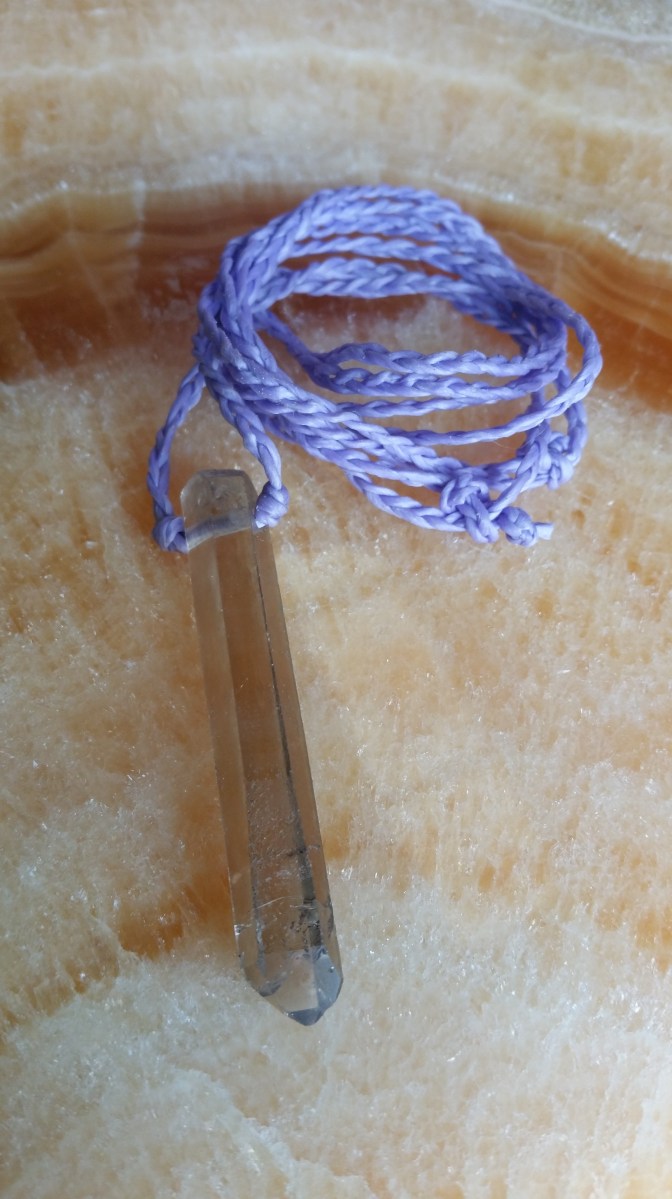 Handmade Smoky Quartz pendant