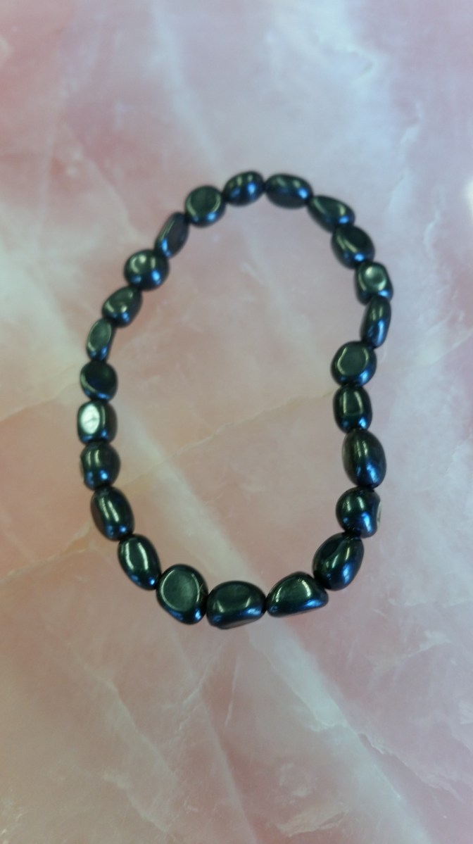 Hematite bracelet