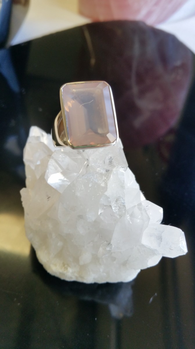 Rose Quartz Ring - Heart of the Bay Byron Bay