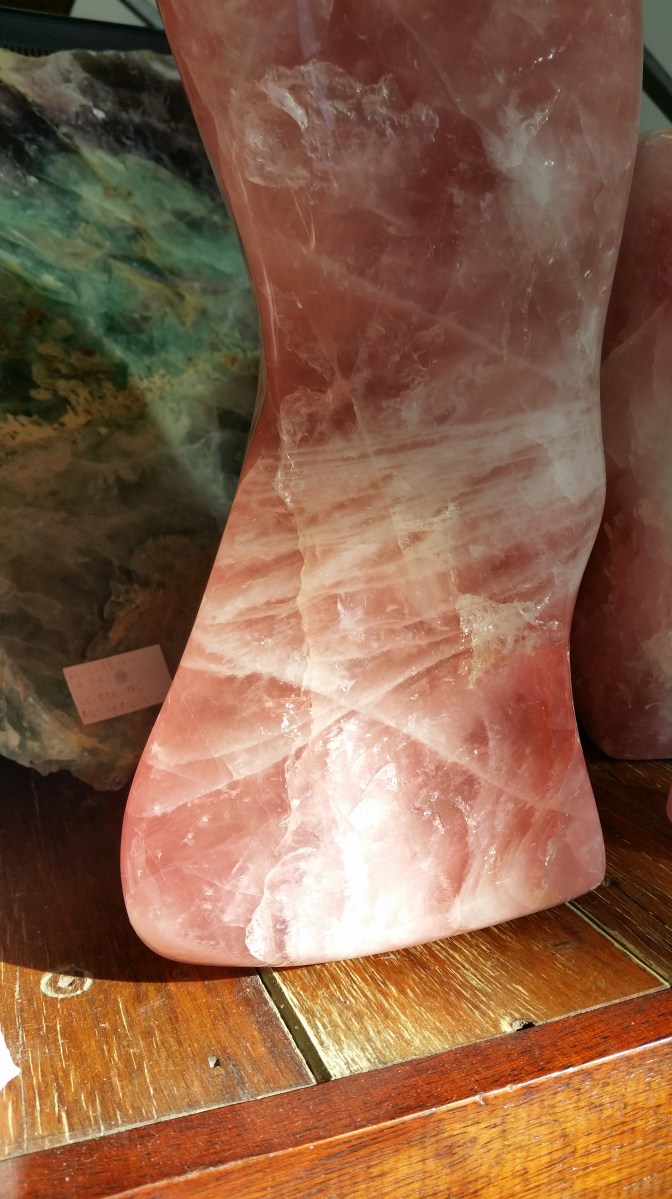 Rose Quartz Heart of the Bay Byron Bay