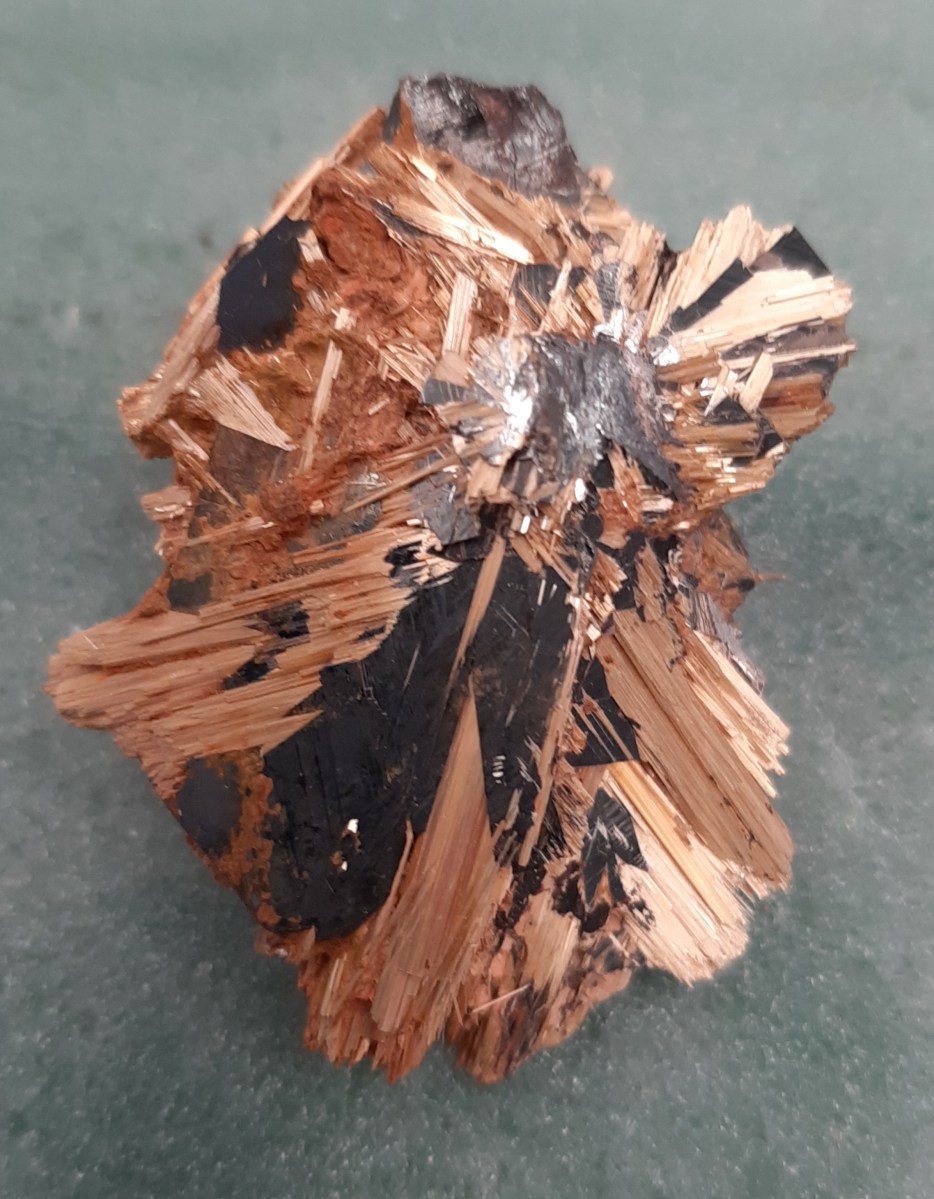 All Natural Rutilated Quartz with Copper Coloured threads