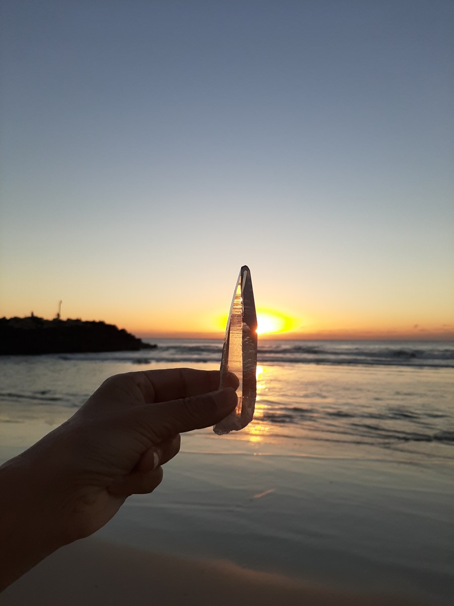 Isis Citrine Lemurian Crystal - Heart of the bay - Byron Bay