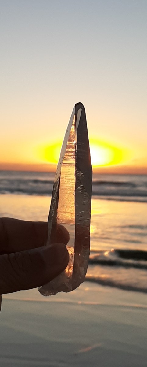 Isis Citrine Lemurian Crystal - Heart of the bay - Byron Bay