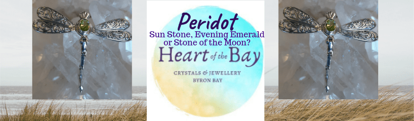 Peridot - Heart of the Bay -Byron Bay Crystals