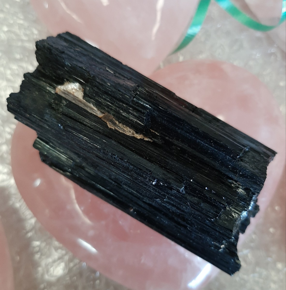 Black Tourmaline Crystal - Heart of the Bay - Byron Bay Crystals