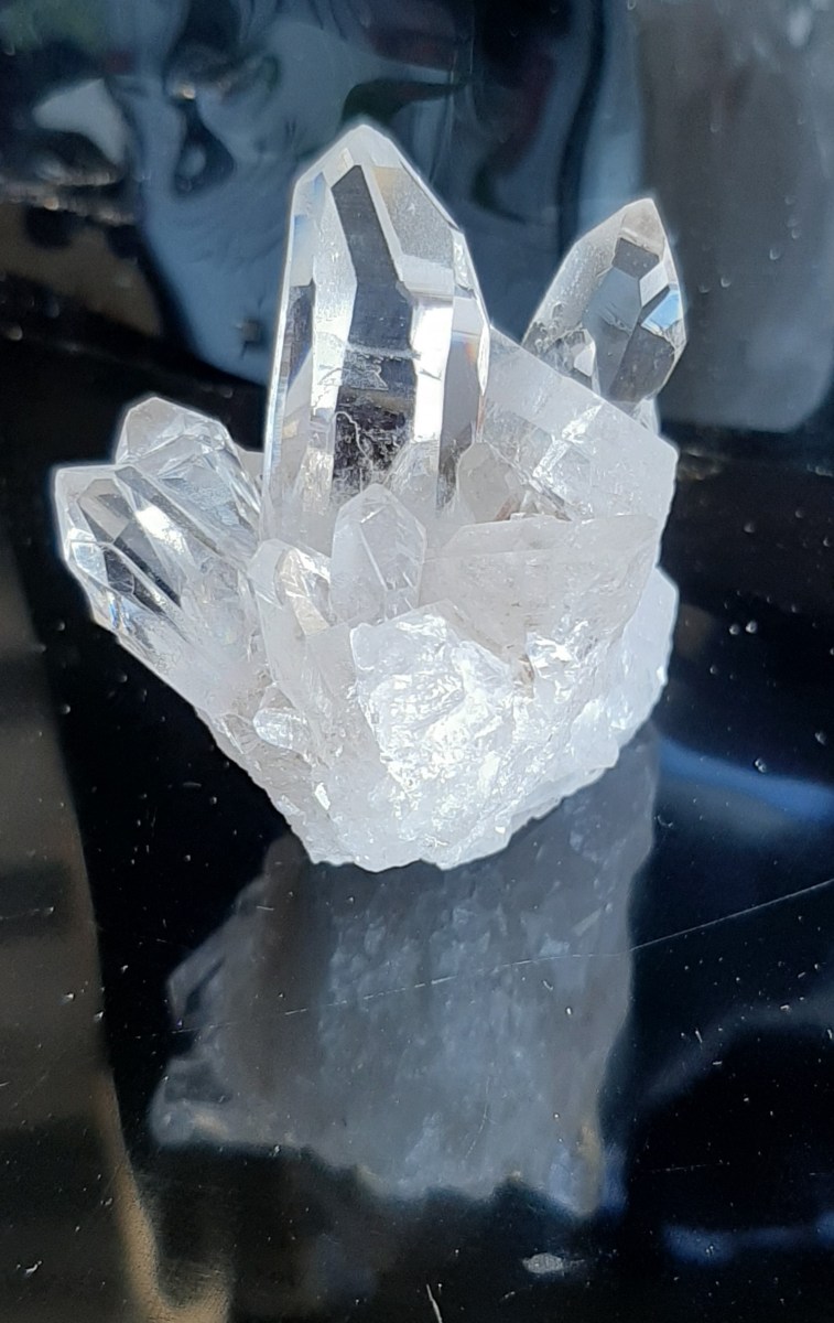 Clear Quartz Cluster - Heart of the Bay - Byron Bay Crystals