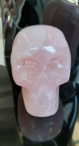 Rose Quartz Crystal Skull - Heart of the Bay - Byron Bay Crystals