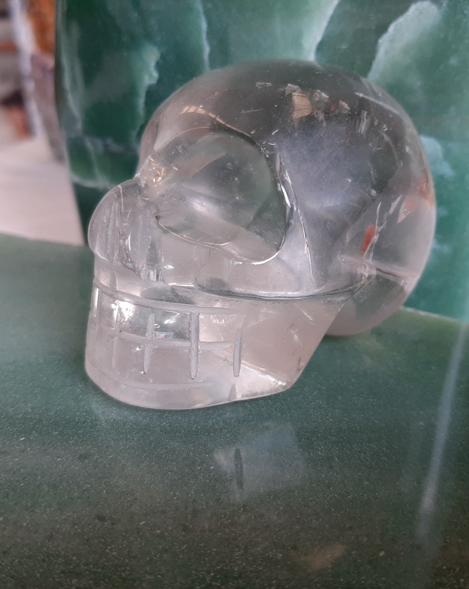 Rose Quartz Crystal Skull - Heart of the Bay - Byron Bay Crystals