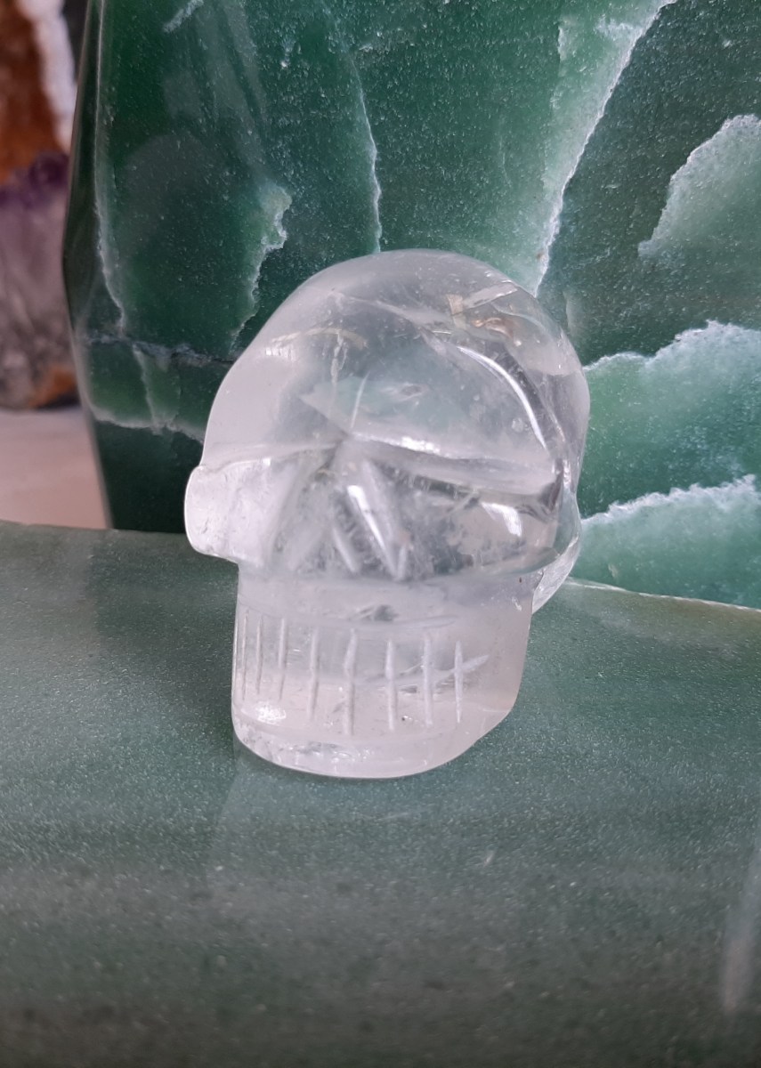 Rose Quartz Crystal Skull - Heart of the Bay - Byron Bay Crystals