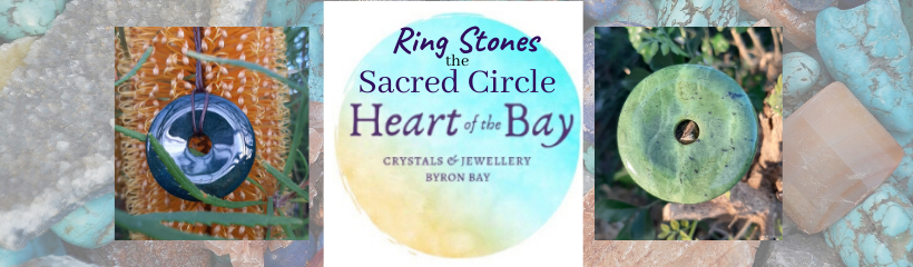 Ring stones the sacred circle Heart of the Bay Byron Bay Crystals
