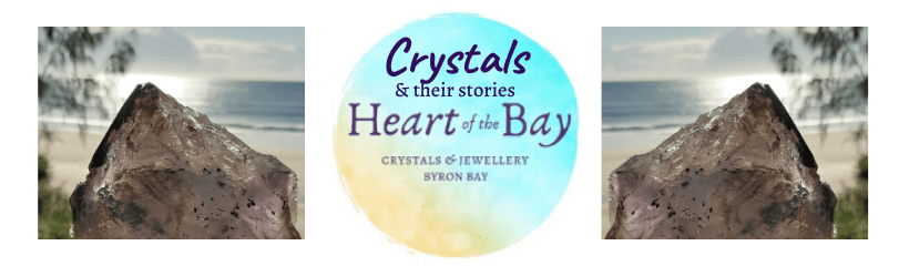 Byron Bay crystals Heart of the Bay - connect with crystals