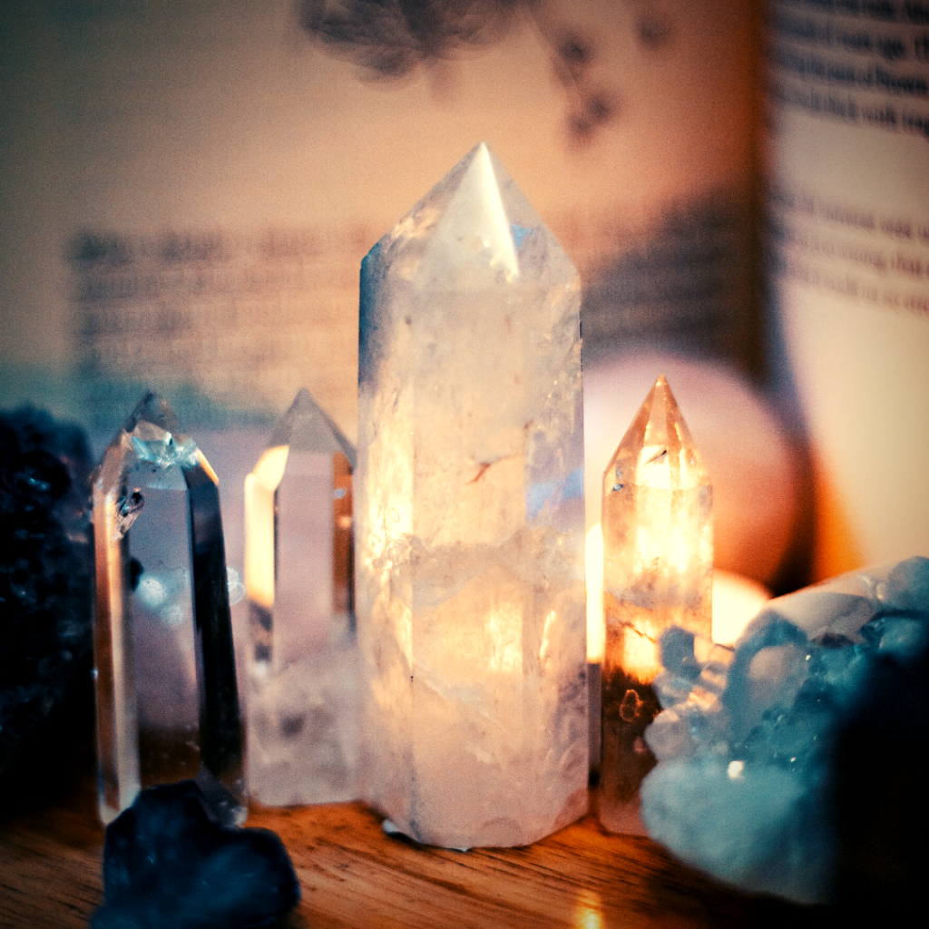 Create a meditation crystal altar - byron bay crystals - heart of the bay